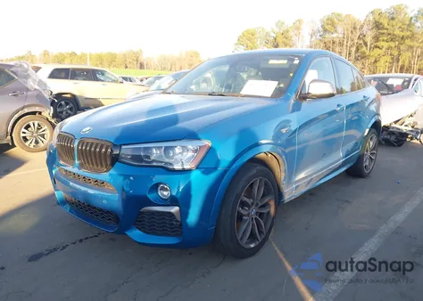 2017 BMW X4 M40I from USA, damaged, VIN 5UXXW7C30H0U26681